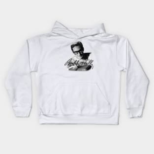 Popular Buddy Holly poster Kids Hoodie